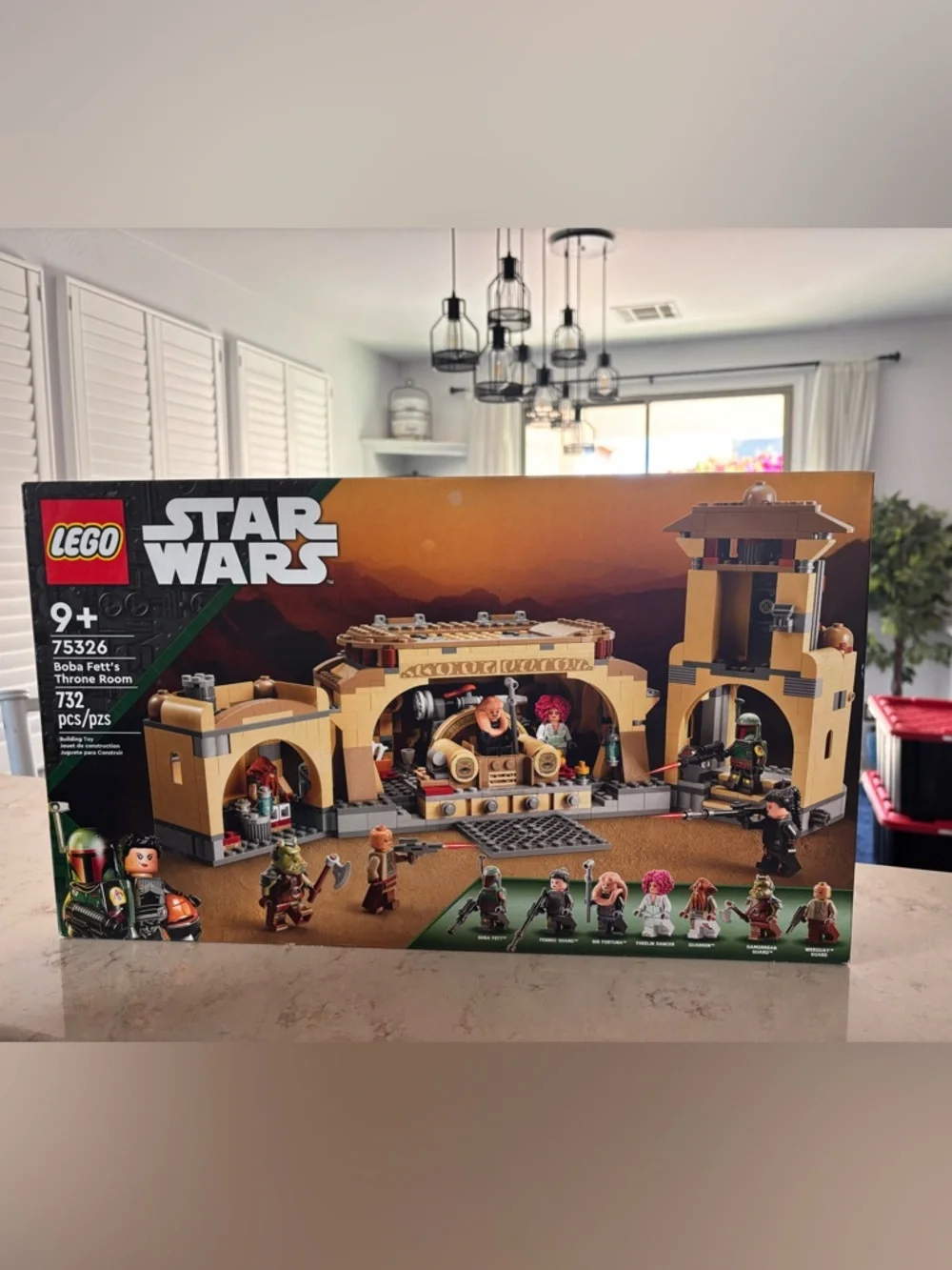 Lego 75326 Star Wars Boba Fetts Throne Room 732 Pieces New Sealed Retired